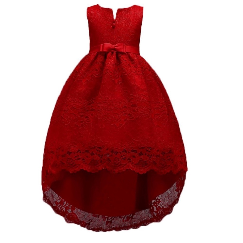 COPY - Girls Red Elegant gown